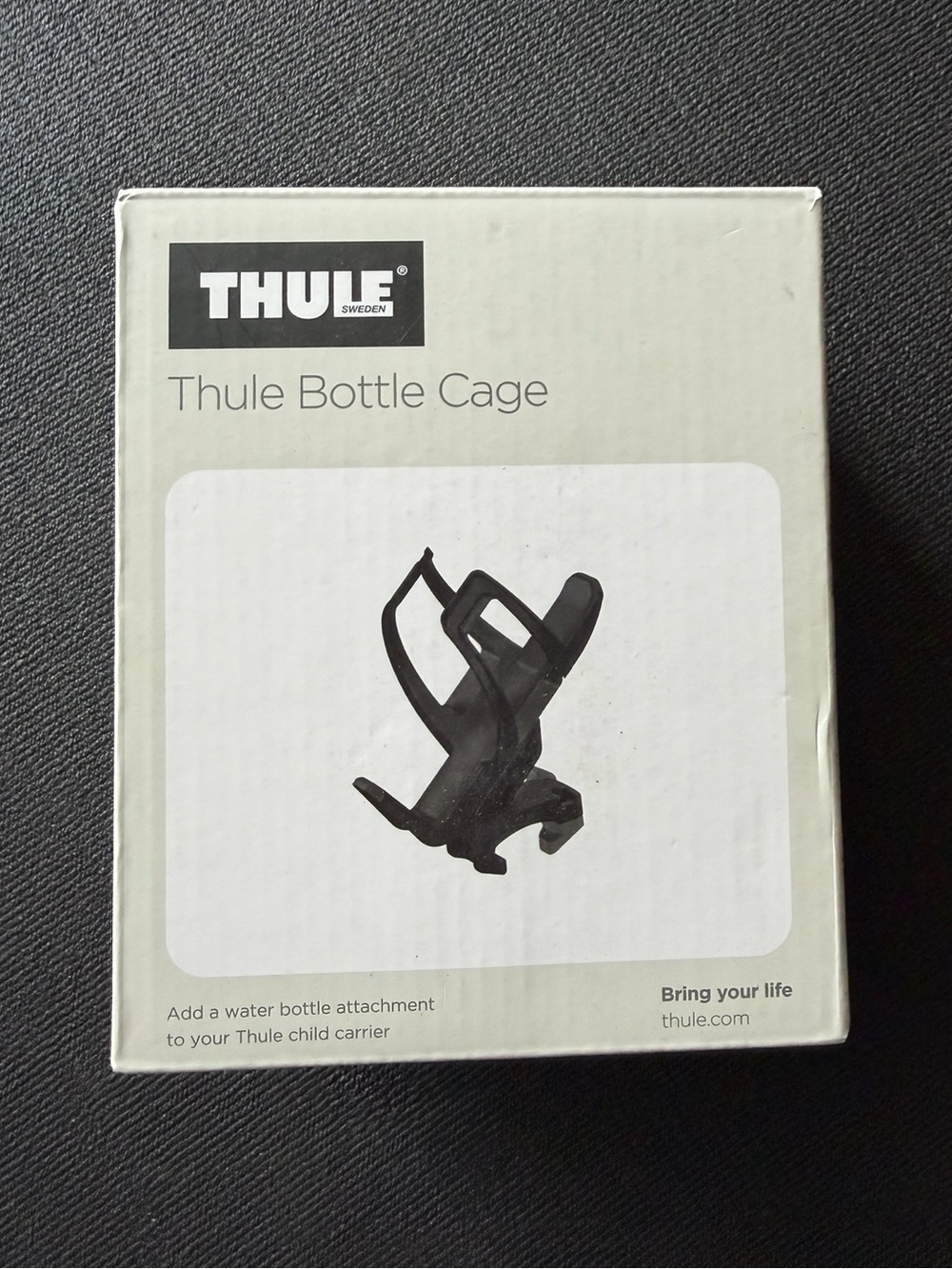 Thule Bottle Cage Stroller Cup Holder Attachment for Chariot NIB
